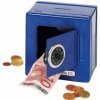Pokladnička Goki trezor modrá Pokladnička Goki trezor modrá