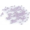 Plastové voskové koráliky / perly Glance Ø4 mm najsvetlejšia fialová 10g Plastové voskové koráliky / perly Glance Ø4 mm najsvetlejšia fialová 10g