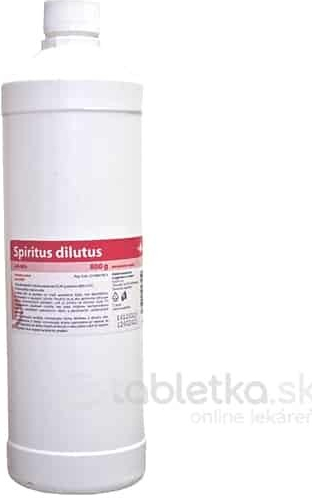 Spiritus dilutus sol.der.1 x 800 g