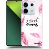 Picasee silikónový čierny obal pre Xiaomi Redmi Note 13 Pro 5G - Sladké sny Picasee silikónový čierny obal pre Xiaomi Redmi Note 13 Pro 5G - Sladké sny