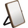 Midori 2106 kozmetické zrkadlo na postavenie, 162x185mm, obojstranné, čierne/bambus Midori 2106 kozmetické zrkadlo na postavenie, 162x185mm, obojstranné, čierne/bambus