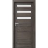 PORTA Doors SET Rámové dvere VERTE HOME D.3 so sklom, 3D fólia Dub tmavý + zárubeň PD-VER-D3_DUBTMAVY PORTA Doors SET Rámové dvere VERTE HOME D.3 so sklom, 3D fólia Dub tmavý + zárubeň PD-VER-D3_DUBTMAVY