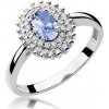 Blink-Blink Luxusný diamantový prsteň s Tanzanitom 2316BTaDB Blink-Blink Luxusný diamantový prsteň s Tanzanitom 2316BTaDB