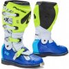 Čižmy na motocykel Forma Terrain TX bielo-modro-fluo žlté Čižmy na motocykel Forma Terrain TX bielo-modro-fluo žlté