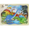 Babu drevené puzzle dinosaury 24 dielikov Babu drevené puzzle dinosaury 24 dielikov