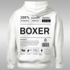 Boxer Label dámska mikina s kapucňou