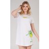Dámska nočná košeľa s krátkym rukávom Vienetta Secret Frog Dámska nočná košeľa s krátkym rukávom Vienetta Secret Frog