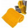 Teesa fleece žltá Deka 150x200