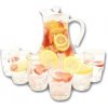Džbán 1,8 l + 6x pohár 270 ml do 50°C ROC hrube sklo Džbán 1,8 l + 6x pohár 270 ml do 50°C ROC hrube sklo