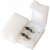 Priamy mono smd konektor pre LED pásky na pripojenie dvoch 8 mm pásikov Priamy mono smd konektor pre LED pásky na pripojenie dvoch 8 mm pásikov