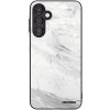 Picasee silikónový čierny obal pre Samsung Galaxy A16 5G - White marble Picasee silikónový čierny obal pre Samsung Galaxy A16 5G - White marble