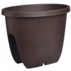 Kvetináč BALCONIA OVI na zábradlie 30cm hnedý Kvetináč BALCONIA OVI na zábradlie 30cm hnedý