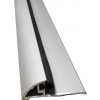 Alu dverový prah STRIBO 100cm na priskrutkovanie, alebo nalepenie, termoplastická tesniaca guma Alu dverový prah STRIBO 100cm na priskrutkovanie, alebo nalepenie, termoplastická tesniaca guma