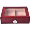 HUMIDOR hnedy Glastop hnedý 20 cig. HUMIDOR hnedy Glastop hnedý 20 cig.
