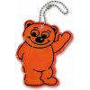 Reflexný prívesok Compass Medveď - oranžový Reflexný prívesok Compass Medveď - oranžový