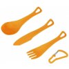 Set Príbor SEA TO SUMMIT Delta Cutlery Set orange Set Príbor SEA TO SUMMIT Delta Cutlery Set orange