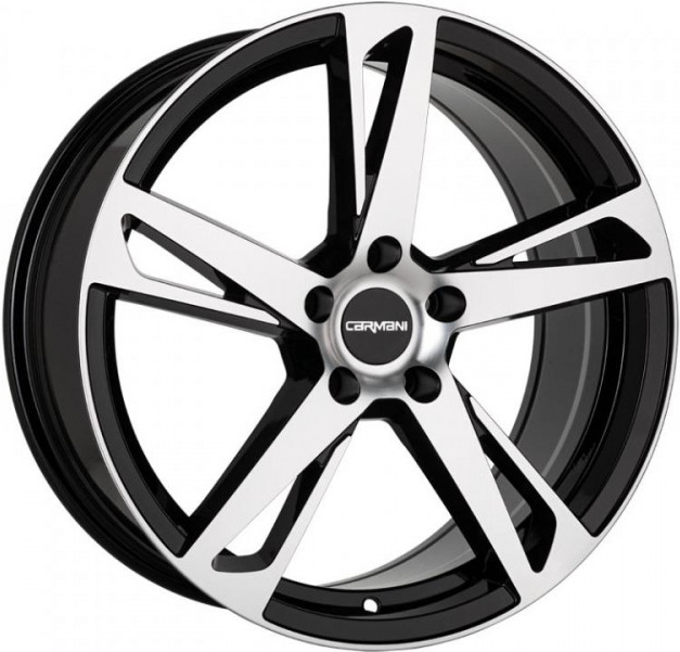 CARMANI 16 7.5x17 5x114,3 ET38 black polished