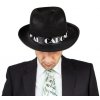 Klobúk Al Capone čierny