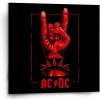Sablio Obraz ACDC Červená ruka - 50x50 cm Sablio Obraz ACDC Červená ruka - 50x50 cm