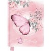 Pamätník JUNIOR 14x18 cm, 80 list. čistý - Butterfly Pamätník JUNIOR 14x18 cm, 80 list. čistý - Butterfly