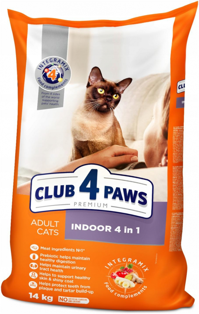 CLUB 4 PAWS Premium Chicken For adult cats 14 kg