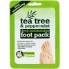 Xpel Tea Tree & Peppermint Deep Moisturising Foot Pack krém na nohy 1 ks