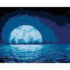 Maľovanie podľa čísel Mesiac odrážajúci sa v morských vlnách, 80x100 cm, bez rámu a bez vypnutia plátna (6046282) Maľovanie podľa čísel Mesiac odrážajúci sa v morských vlnách, 80x100 cm, bez rámu a bez vypnutia plátna (6046282)