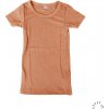 PoPoLiNi Detské merino tričko krátky rukáv - merino/hodváb Iobio škorica Veľ. 86/92 PoPoLiNi Detské merino tričko krátky rukáv - merino/hodváb Iobio škorica Veľ. 86/92
