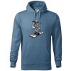 Ski kostra - Mikina pánska Cape s kapucňou - M ( Denim ) Ski kostra - Mikina pánska Cape s kapucňou - M ( Denim )
