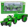 LEAN TOYS Kovový zelený traktor 1:18