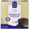 METRO Chef Fondant Čokoládové mrazené sušienky 18 kusov 1,98 kg