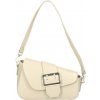 Mondo Italia Kožená kabelka na rameno 132 béžová Made in Italy Béžová Mondo Italia Kožená kabelka na rameno 132 béžová Made in Italy Béžová