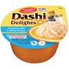 Inaba Dashi Delights Cat Kura s Hrebenatkou 6 x 70 g vanička Inaba Dashi Delights Cat Kura s Hrebenatkou 6 x 70 g vanička
