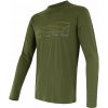 Pánske tričko dl.rukáv SENSOR MERINO ACTIVE TRACK safari green L Pánske tričko dl.rukáv SENSOR MERINO ACTIVE TRACK safari green L