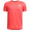 Chlapčenské športové tričko Under Armour, TECH UTILITY TEE Lososová,Biela, XL Chlapčenské športové tričko Under Armour, TECH UTILITY TEE Lososová,Biela, XL
