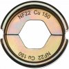 MILWAUKEE Krimpovacie čeľuste NF22 Cu 150 4932451740 MILWAUKEE Krimpovacie čeľuste NF22 Cu 150 4932451740