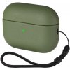 AppleKing obal s textúrou kože a pútkom pre AirPods Pro 3 - olivový - možnosť vrátiť tovar ZADARMO do 30tich dní AppleKing obal s textúrou kože a pútkom pre AirPods Pro 3 - olivový - možnosť vrátiť tovar ZADARMO do 30tich dní
