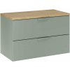 Súprava skrinka Comad Aster Green ASTER GREEN 82-80-46-2S, doska na skrinku Comad Nordic Cremona CREMONA 89-80-46 M Súprava skrinka Comad Aster Green ASTER GREEN 82-80-46-2S, doska na skrinku Comad Nordic Cremona CREMONA 89-80-46 M
