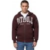 Pitbull West Coast mikina na zips s kapucňou NORTON burgundy Farba: bordová, Veľkosť: 3XL Pitbull West Coast mikina na zips s kapucňou NORTON burgundy Farba: bordová, Veľkosť: 3XL