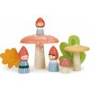 Tender Leaf Toys rodina trpaslíkov Woodland Gnome Family s 3 figúrkami TL8388