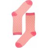 Bellinda My Socks dámske ponožky s bodkami ružová Bellinda My Socks dámske ponožky s bodkami ružová