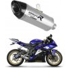 Yamaha YZF R6 2006 - 2016 ladený výfuk HP8 + dB killer medium Yamaha YZF R6 2006 - 2016 ladený výfuk HP8 + dB killer medium