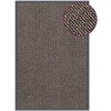 Rohožka všívaná 80 x 120 cm tmavě hnědá Hnědá 326940 Rohožka všívaná 80 x 120 cm tmavě hnědá Hnědá 326940