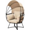 Béžové kovové záhradné kreslo Delos – Garden Pleasure Béžové kovové záhradné kreslo Delos – Garden Pleasure