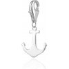 Beneto Stylový stříbrný přívěsek Kotva AGP24