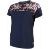 SENSOR HELIUM dámsky dres voľný kr.rukáv deep blue/leaves Veľkosť: 2XL SENSOR HELIUM dámsky dres voľný kr.rukáv deep blue/leaves Veľkosť: 2XL
