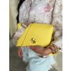 Žltá crossbody Laura Biaggi - delená s troma priehradkami a dvoma ramienkami Žltá crossbody Laura Biaggi - delená s troma priehradkami a dvoma ramienkami