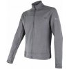 SENSOR MERINO UPPER pánska mikina celozip šedá Veľkosť: XXL SENSOR MERINO UPPER pánska mikina celozip šedá Veľkosť: XXL