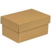Darčeková krabička s vekom 200x125x100/40 mm, hnedá - kraft Darčeková krabička s vekom 200x125x100/40 mm, hnedá - kraft