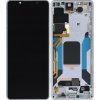 Sony Xperia 5 IV LCD displej + Touchscreen + rám - biela Sony Xperia 5 IV LCD displej + Touchscreen + rám - biela